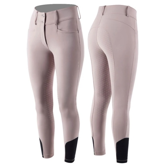 Animo Nuka FW22 Full Seat Breeches - Greige - Picture 1 of 11
